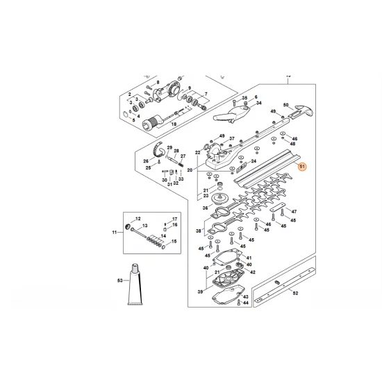 STIHL  Osłona noży 0000 790 9202